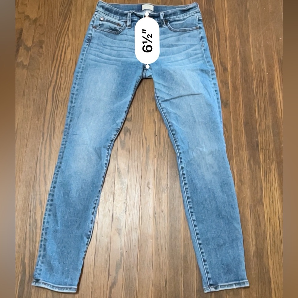 JCrew Toothpick Denim - Picture 5 of 6